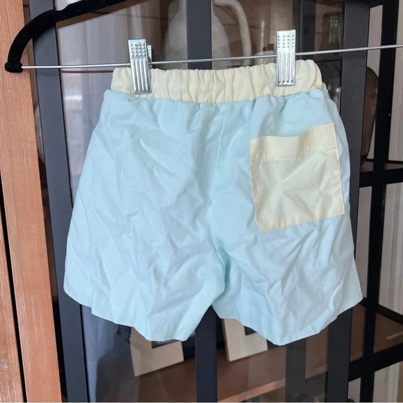 Lullaby Set colorblock swimming trunks shorts pastel toddler boy drawstring 3T - Picture 2 of 4